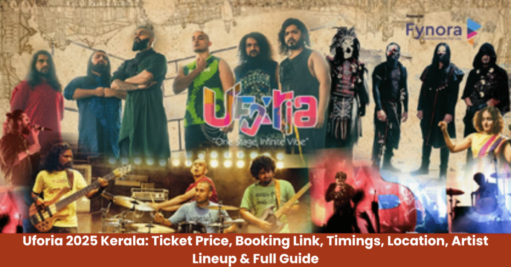 Uforia 2025 Kerala: Ticket Price, Booking Link, Timings, Location, Artist Lineup & Full Guide